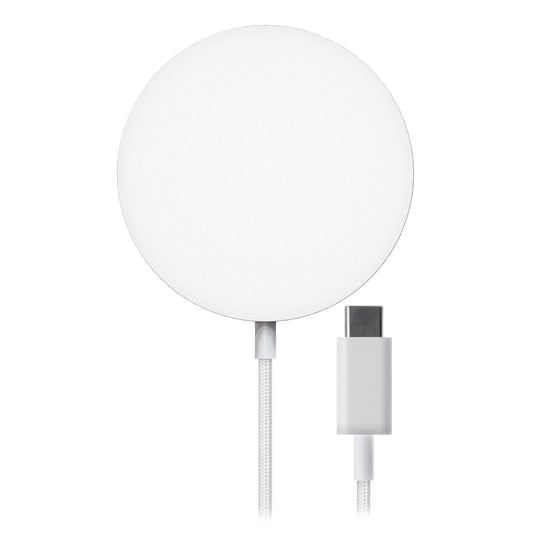 Mobilize Strong Magnetic Wireless Charger Magsafe Compatible 15W White - Acrylic