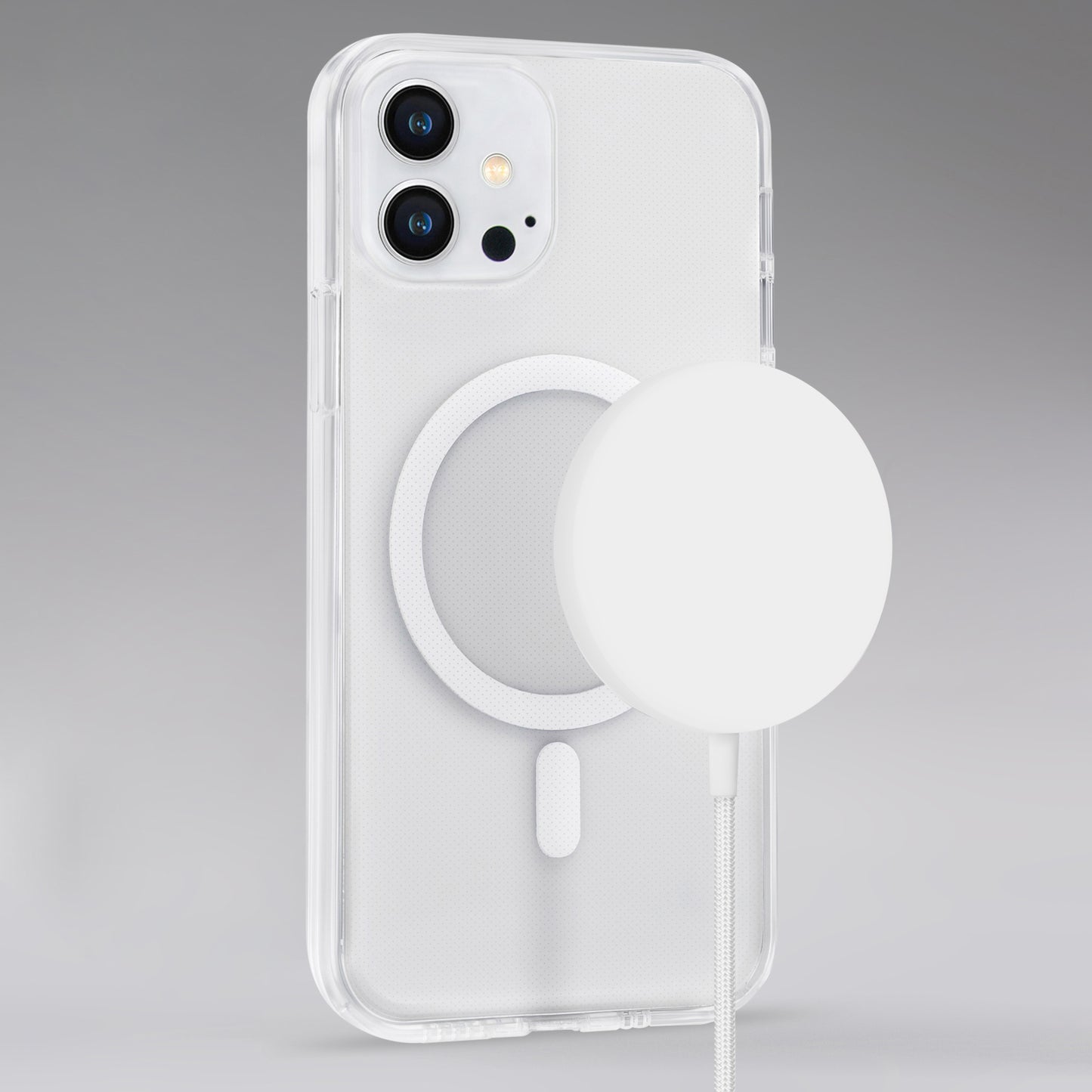 Mobilize Strong Magnetic Wireless Charger Magsafe Compatible 15W White - Acrylic