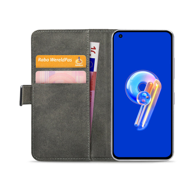 Mobilize Classic Gelly Wallet Book Case ASUS ZenFone 10 Schwarz