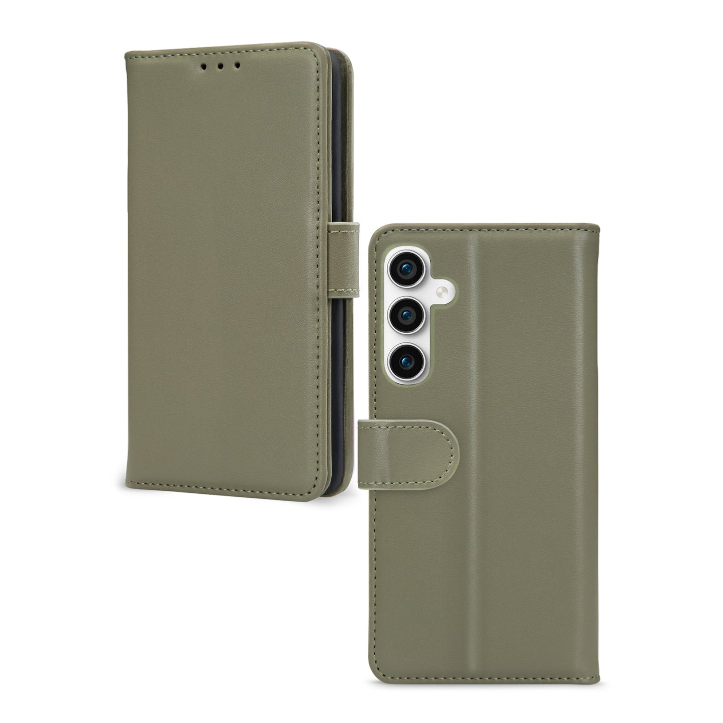 Mobilize Premium Gelly Wallet Book Case Samsung Galaxy S23 FE 5G Green