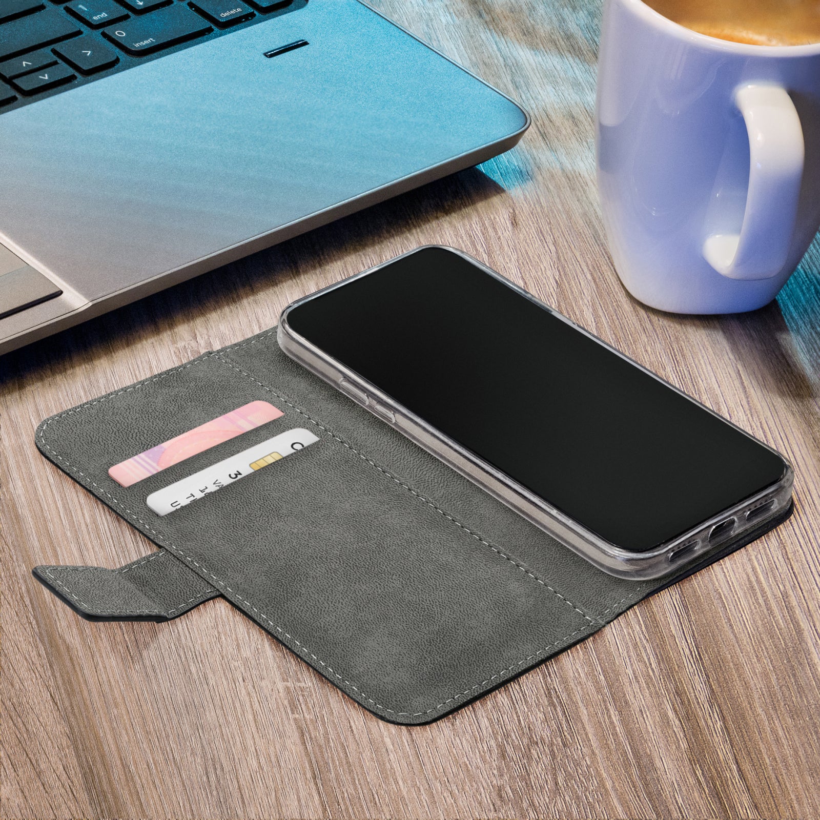 Mobilize Classic Gelly Wallet Book Case Nokia G42 5G Black