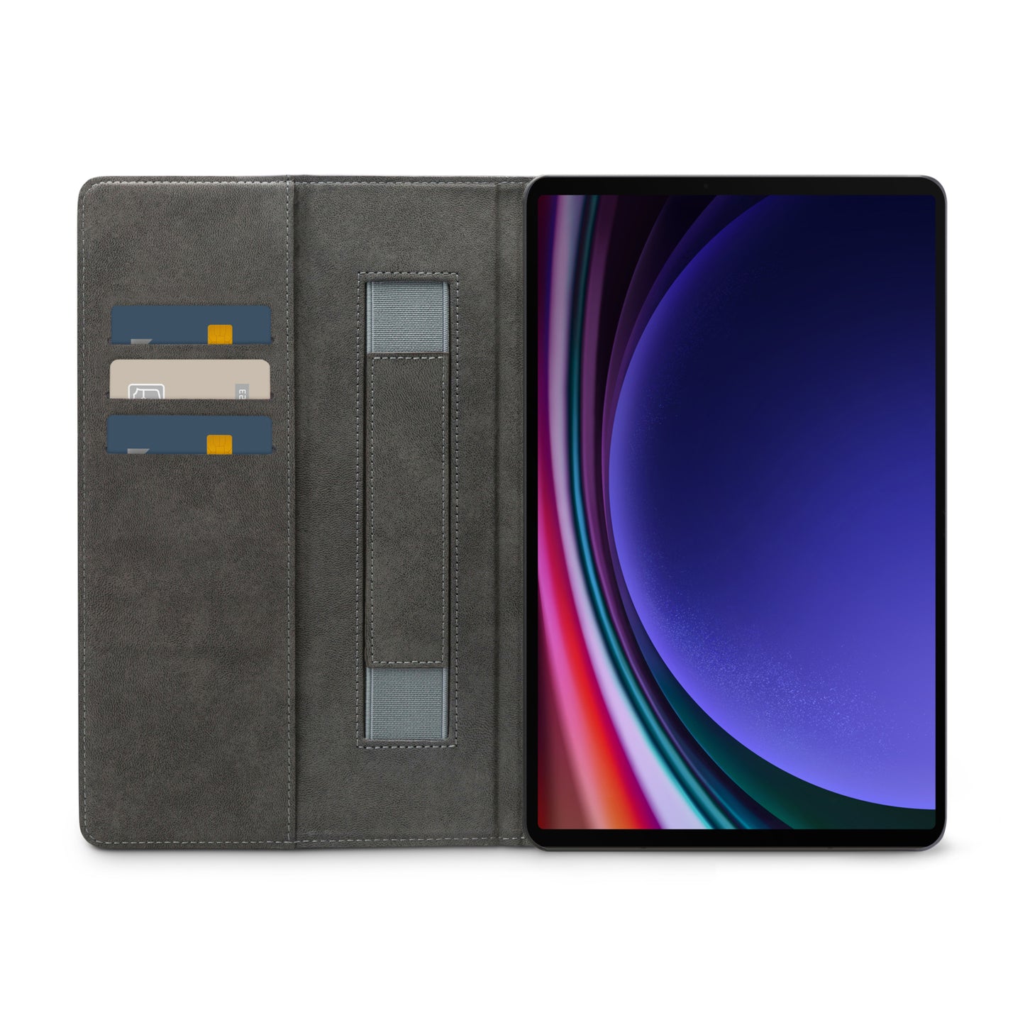 Mobilize Premium Folio Case Samsung Galaxy Tab S9+/S9 FE+/S10+ 12.4 Black