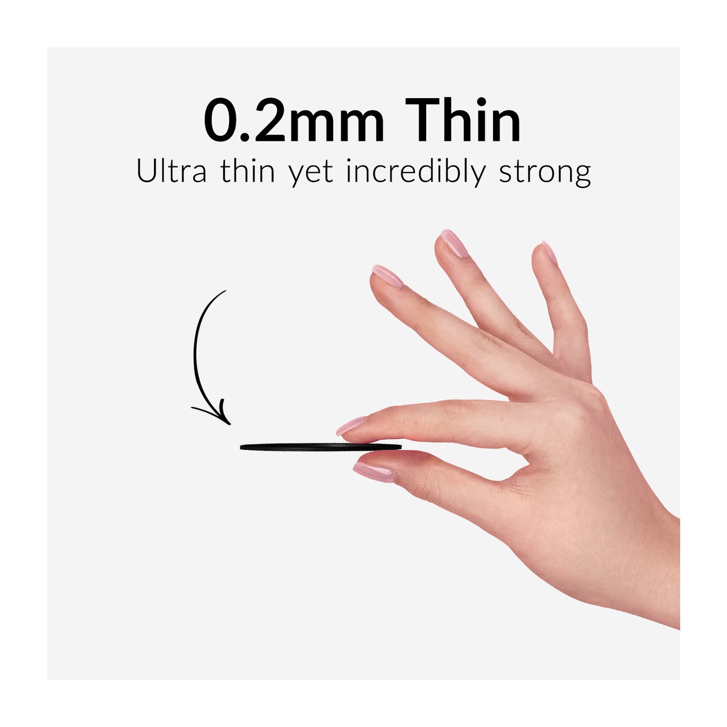 Mobilize Magsafe Compatible Metal Ring Black (2-Pack)