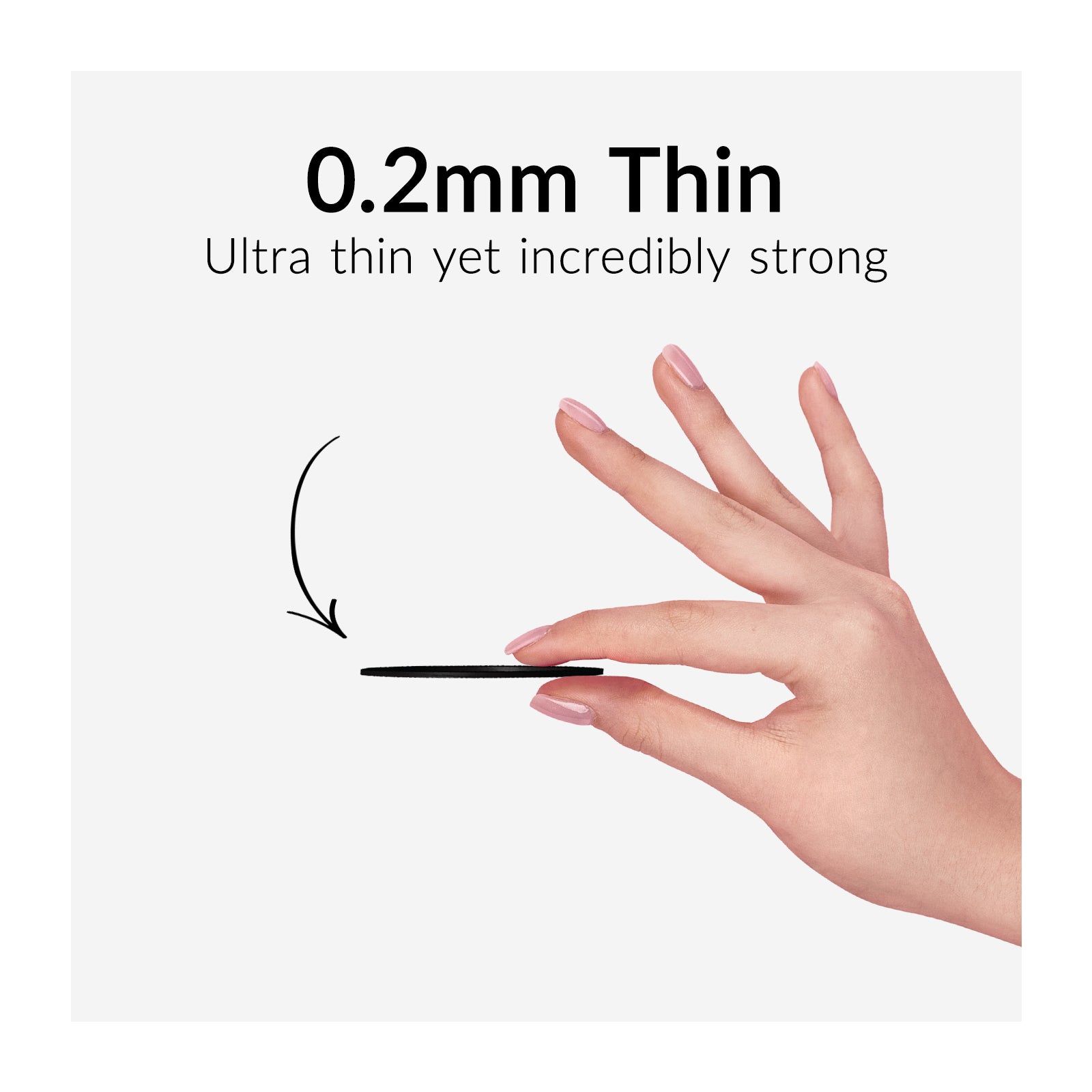 Mobilize Magsafe Compatible Metal Ring Black (2-Pack)