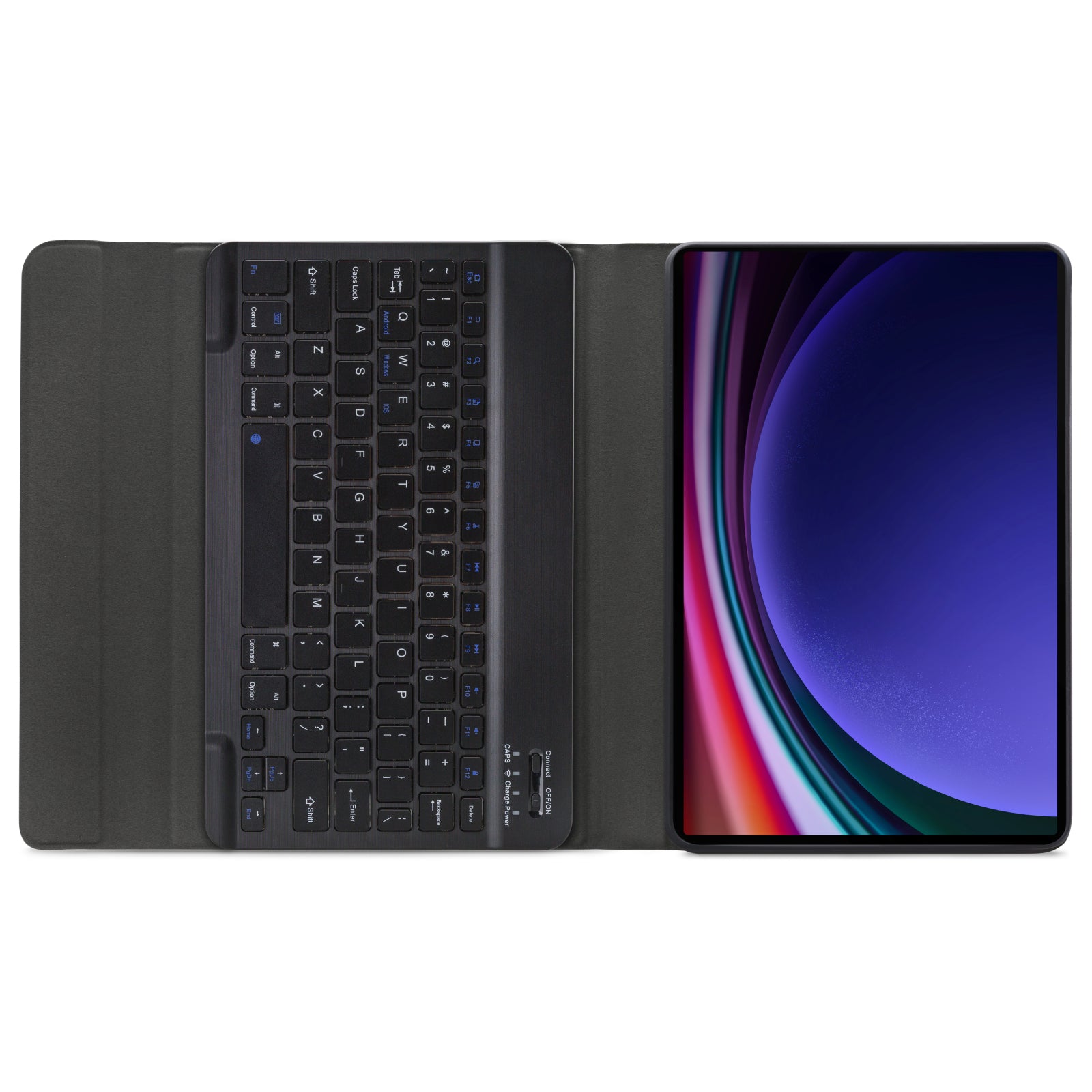 Mobilize Detachable Bluetooth Keyboard Case Samsung Galaxy Tab S9 11/S9 FE 10.9 Black QWERTY