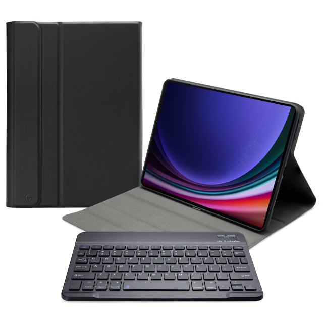 Mobilize Detachable Bluetooth Keyboard Case Samsung Galaxy Tab S9+/S9 FE+/S10+ 12.4 Black QWERTY