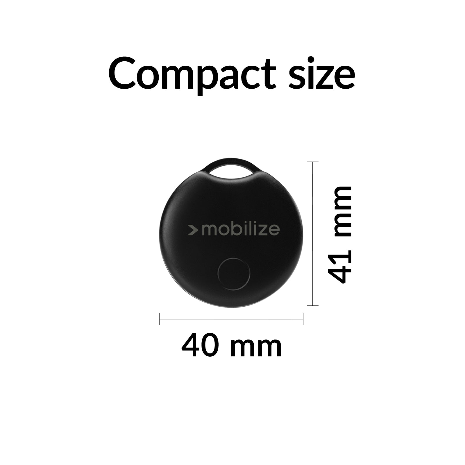 Mobilize Find My Smart Tag Black (3-Pack)