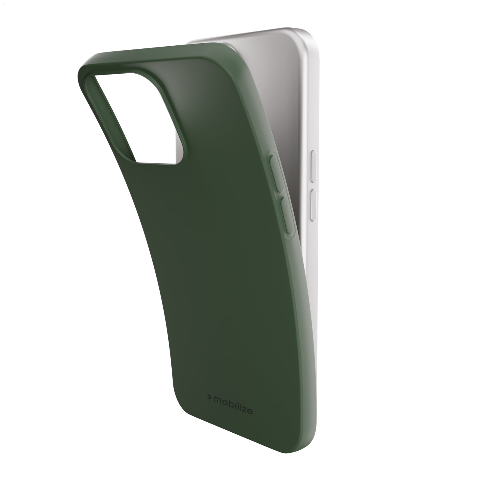 Mobilize Rubber Gelly Case Samsung Galaxy S24+ 5G Matt Green