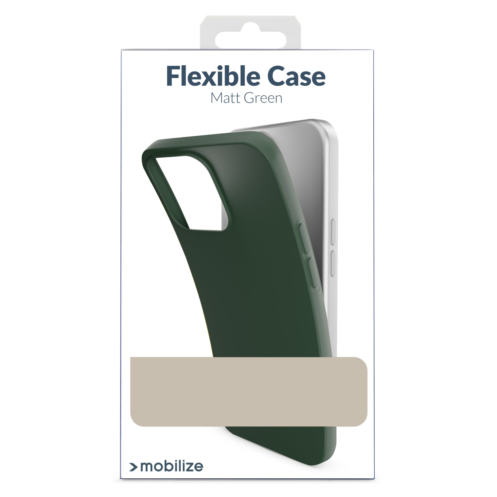Mobilize Rubber Gelly Case Samsung Galaxy S24+ 5G Matt Green