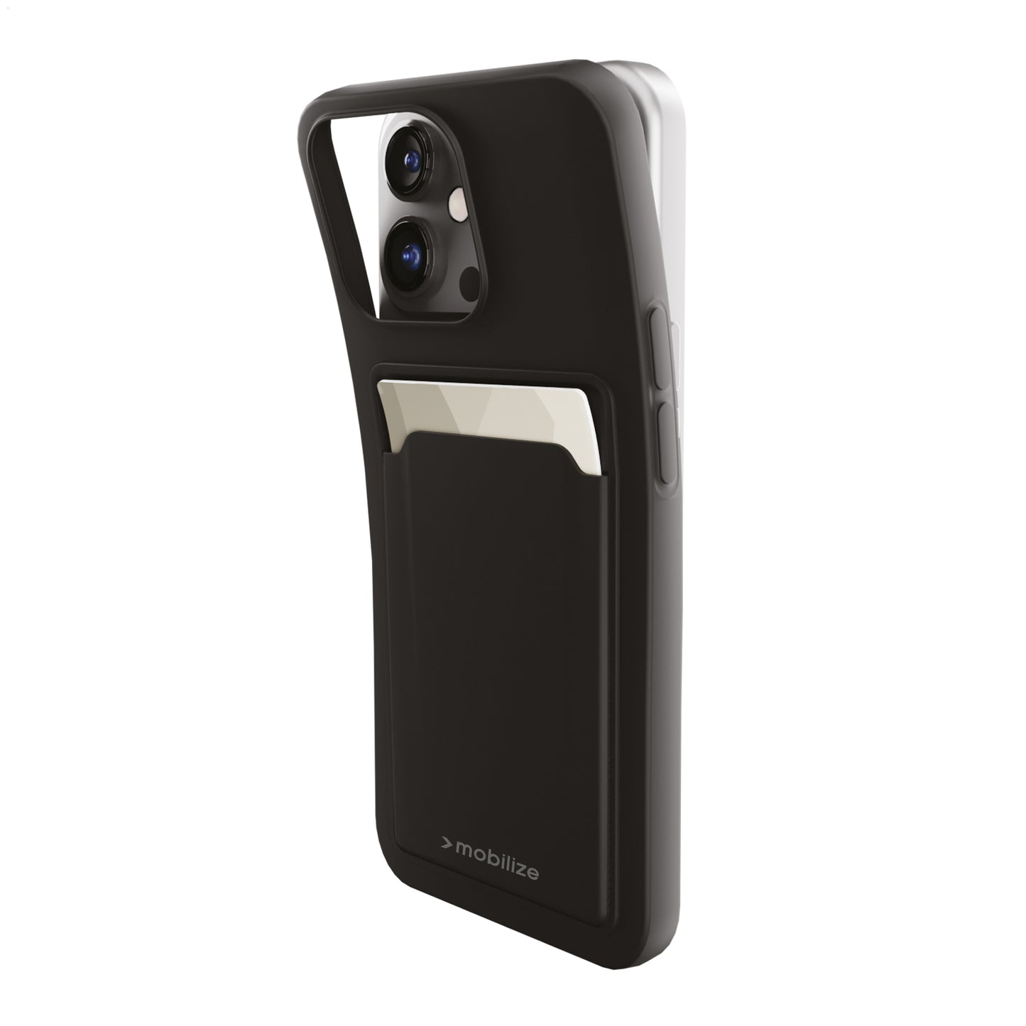 Mobilize Rubber Gelly Card Case Samsung Galaxy A15 4G/5G Matt Black