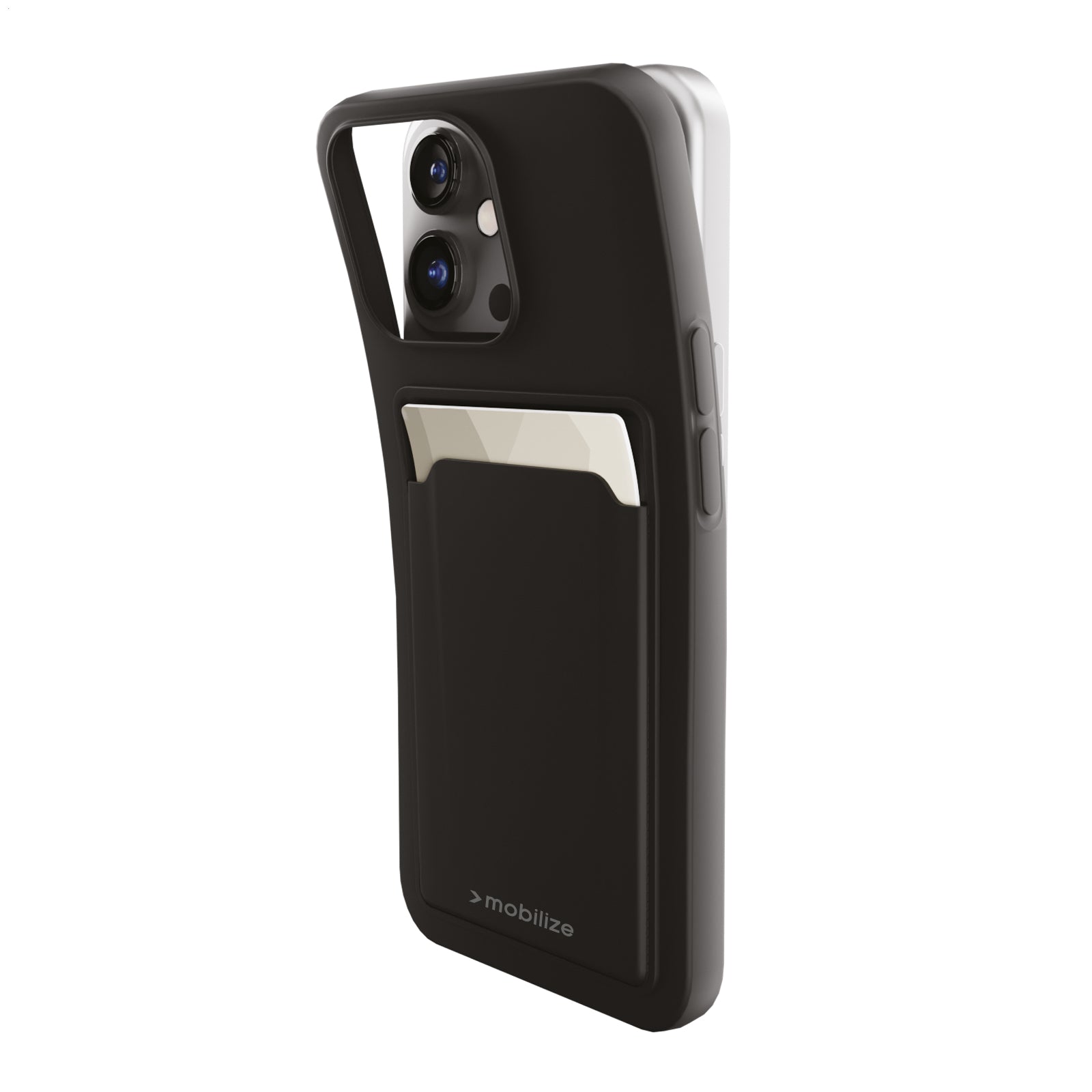 Mobilize Rubber Gelly Card Case Samsung Galaxy A15 4G/5G Matt Black