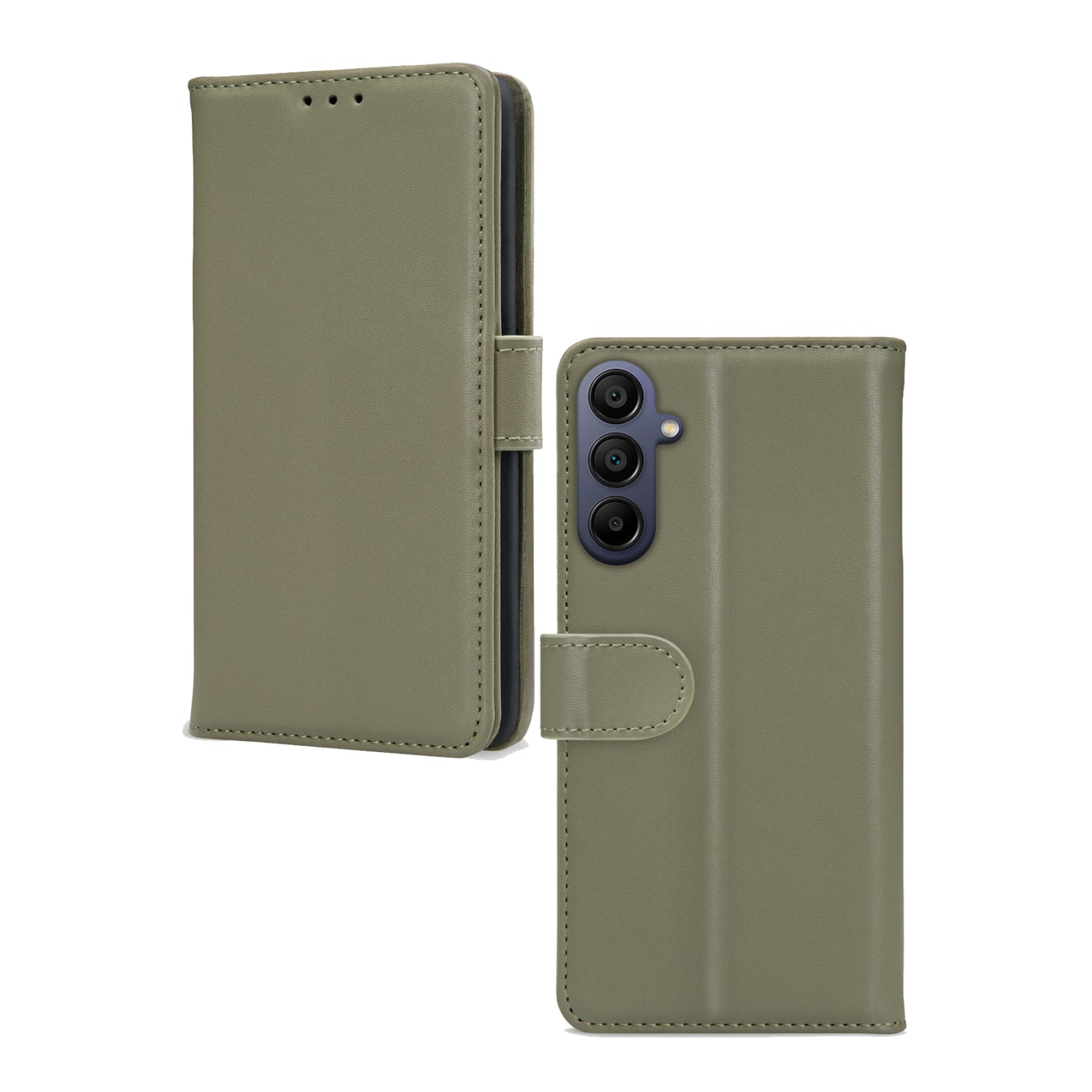 Mobilize Premium Gelly Wallet Book Case Samsung Galaxy A15 4G/5G Green