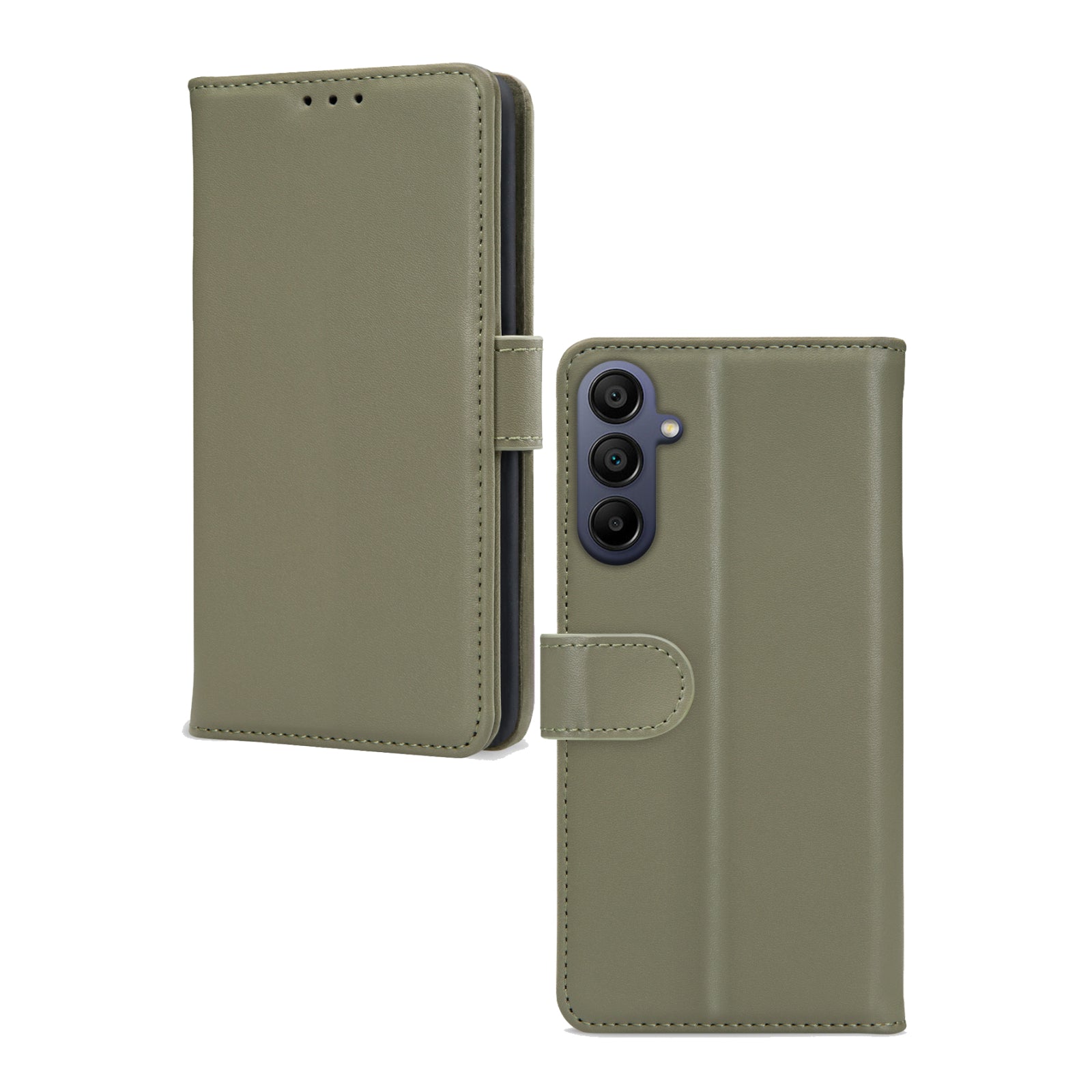 Mobilize Premium Gelly Wallet Book Case Samsung Galaxy A15 4G/5G Green