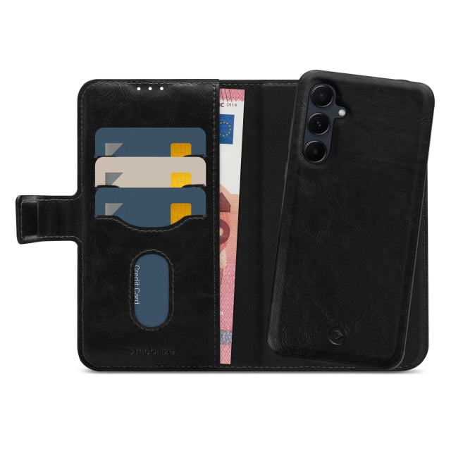 Mobilize 2in1 Magnet Gelly Wallet Case Samsung Galaxy A55 5G Black