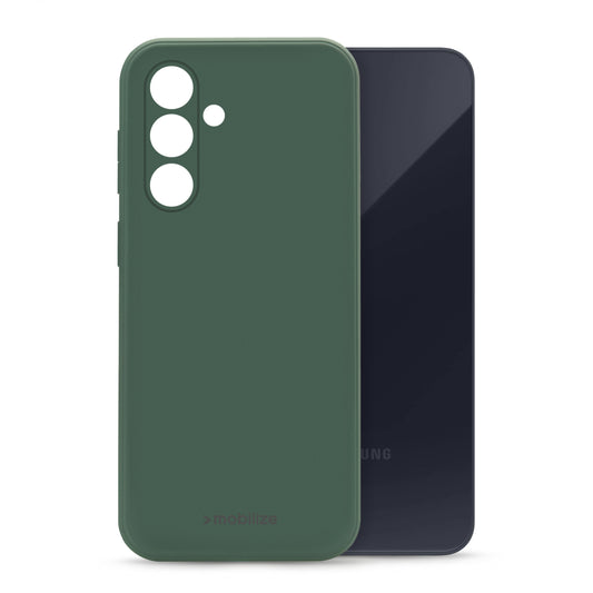 Mobilize Rubber Gelly Case Samsung Galaxy A55 5G Matt Green
