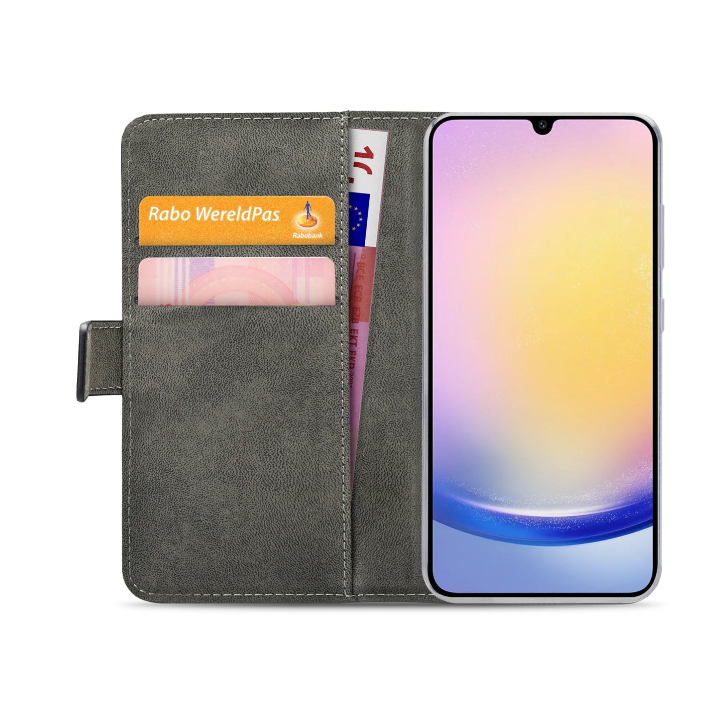 Mobilize Classic Gelly Wallet Book Case Samsung Galaxy A25 5G Black