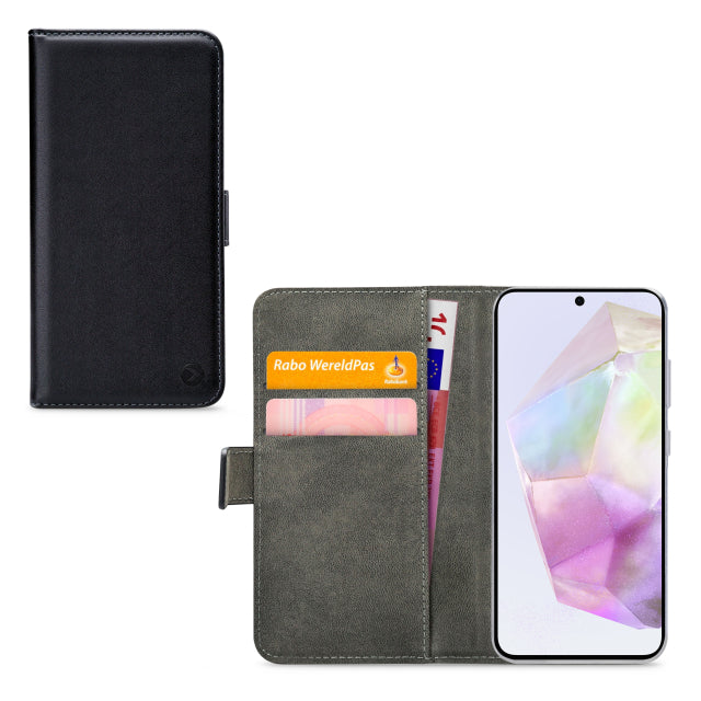 Mobilize Classic Gelly Wallet Book Case Samsung Galaxy A35 5G Noir