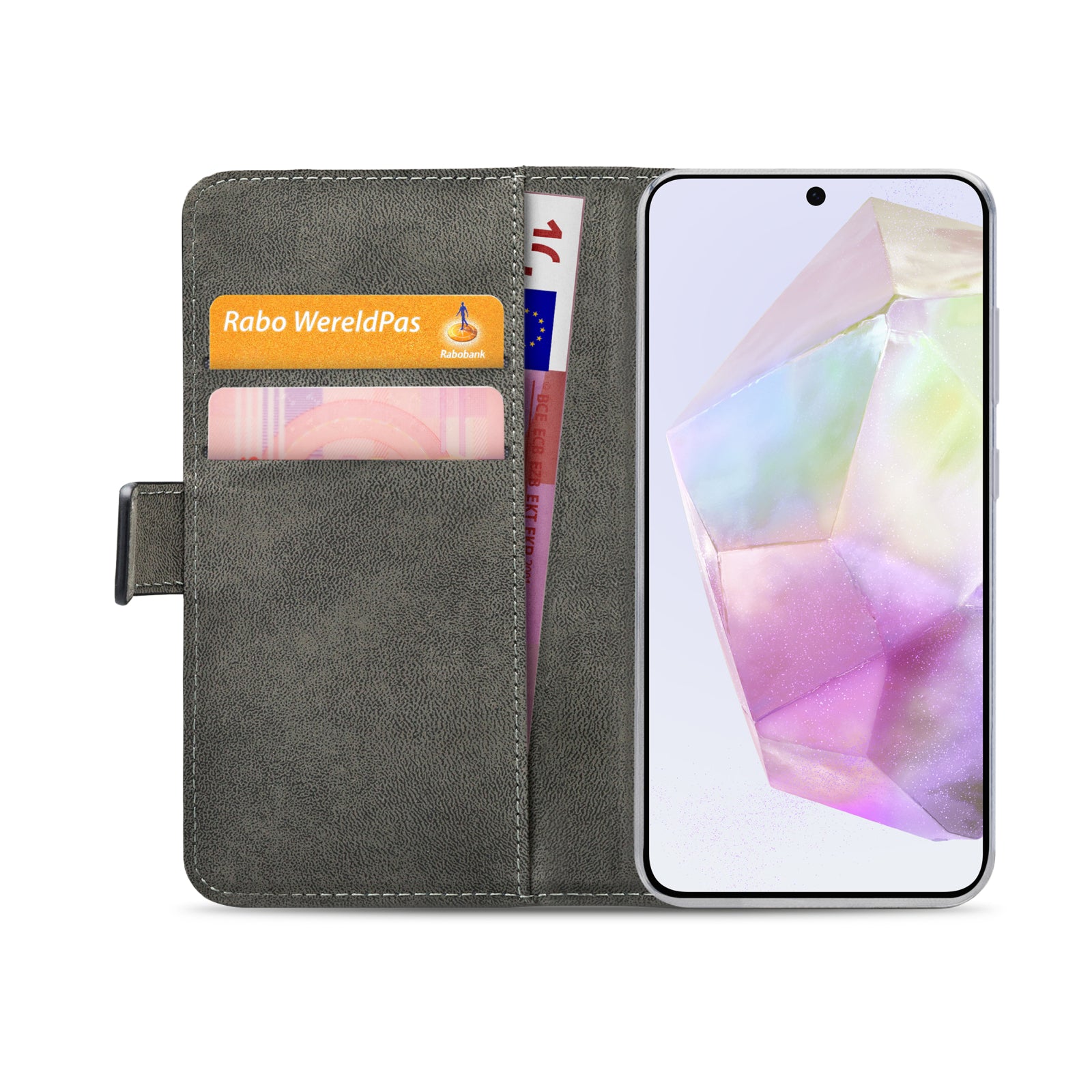 Mobilize Classic Gelly Wallet Book Case Samsung Galaxy A35 5G Black