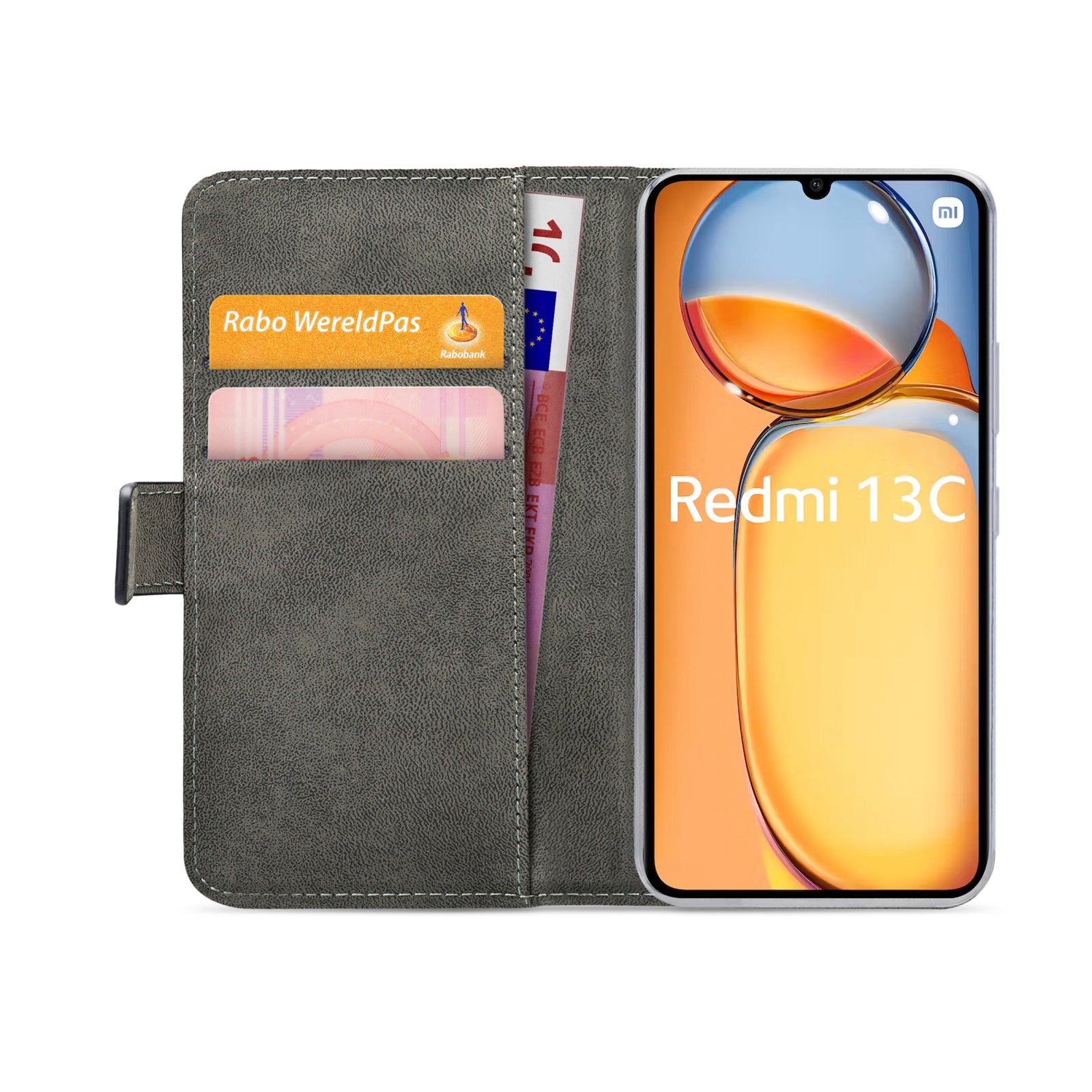 Mobilize Classic Gelly Wallet Book Case Xiaomi Redmi 13C 4G/5G Black