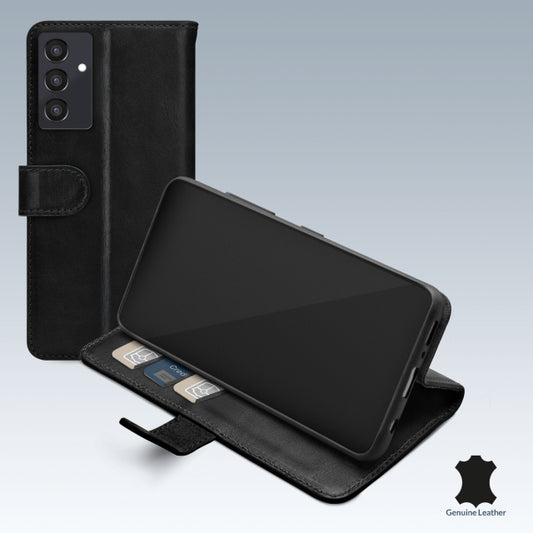 Mobilize Leather Wallet Samsung Galaxy A25 5G Black