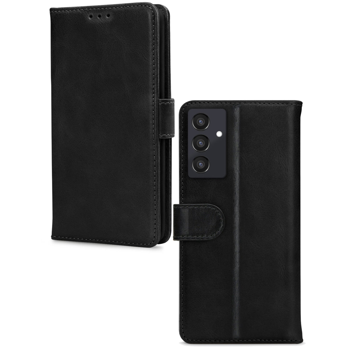 Mobilize Leather Wallet Samsung Galaxy A25 5G Black