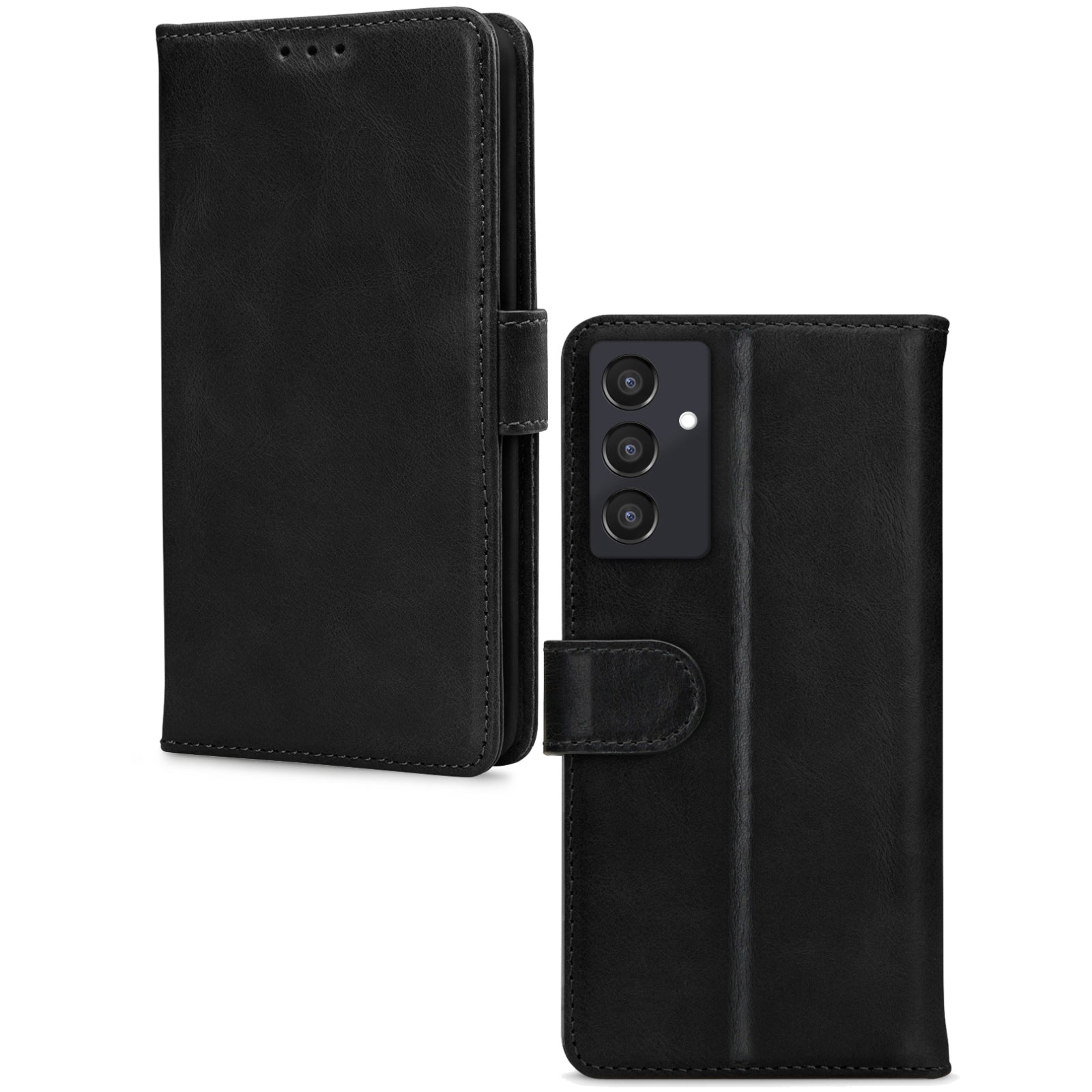 Mobilize Leather Wallet Samsung Galaxy A25 5G Black