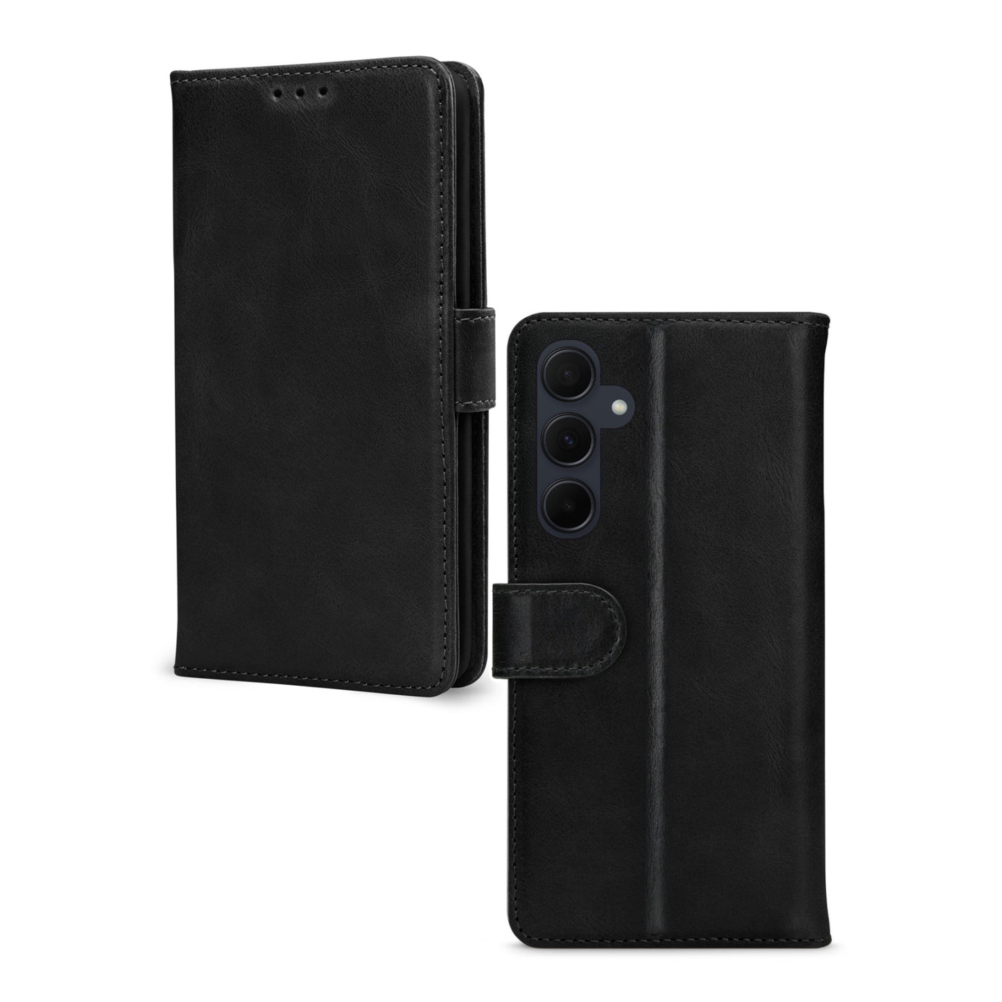 Mobilize Premium Gelly Wallet Book Case Samsung Galaxy A35 5G Black