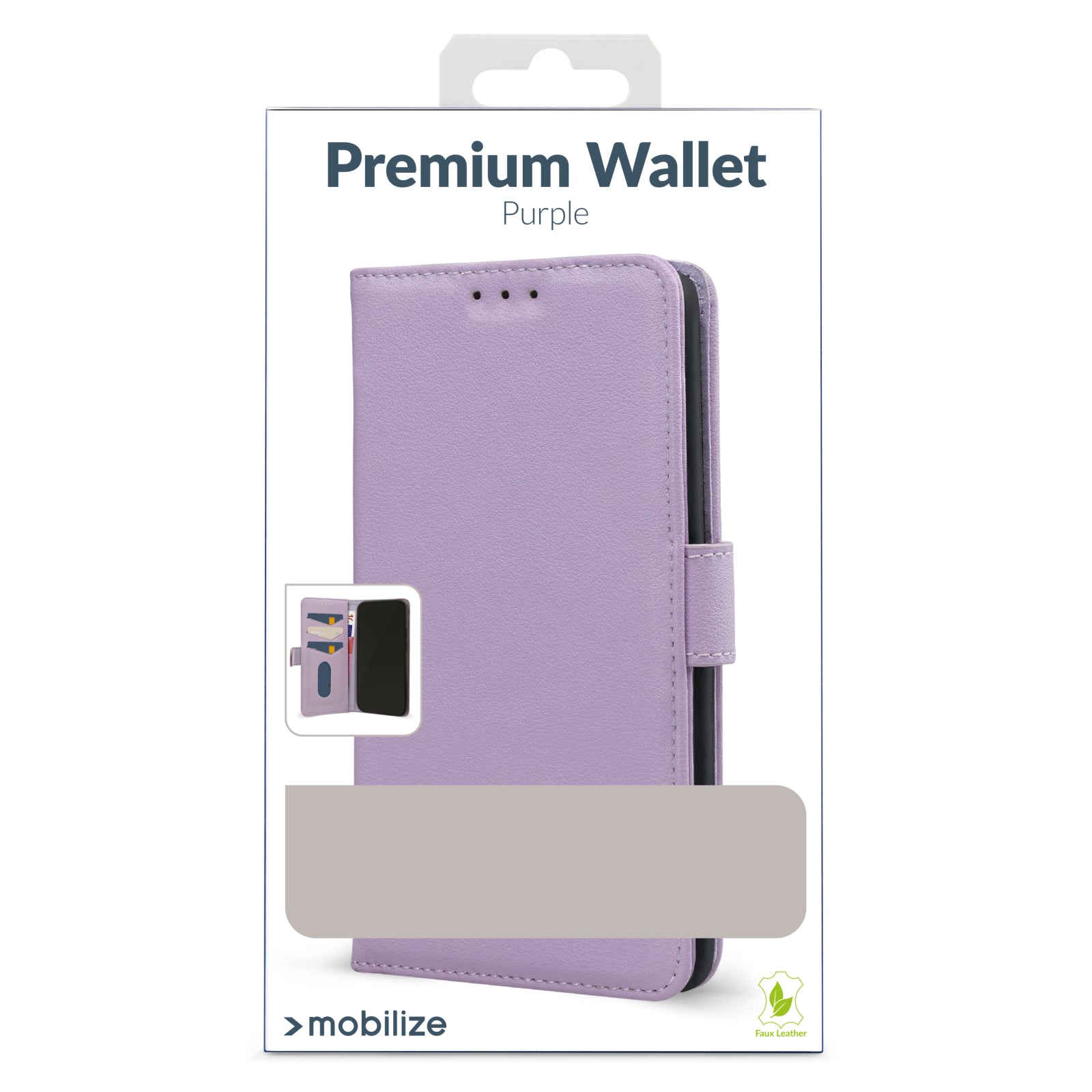 Mobilize Premium Gelly Wallet Book Case Samsung Galaxy A25 5G Purple