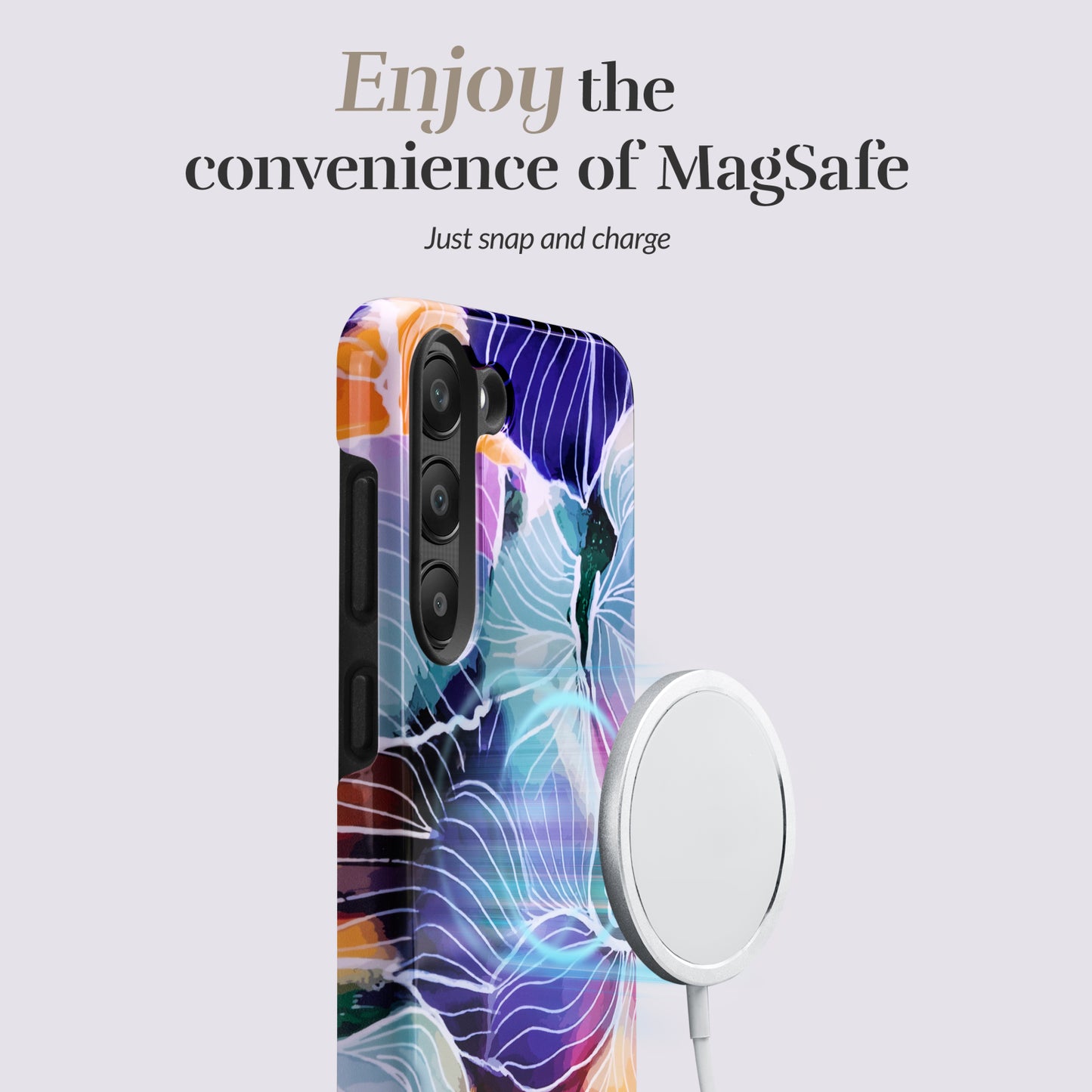 MIO Flowers Magsafe Compatible for Samsung A35 5G