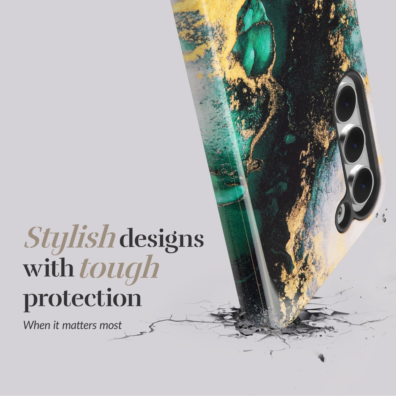 MIO Green Marble Magsafe Compatible for Samsung S23 FE 5G