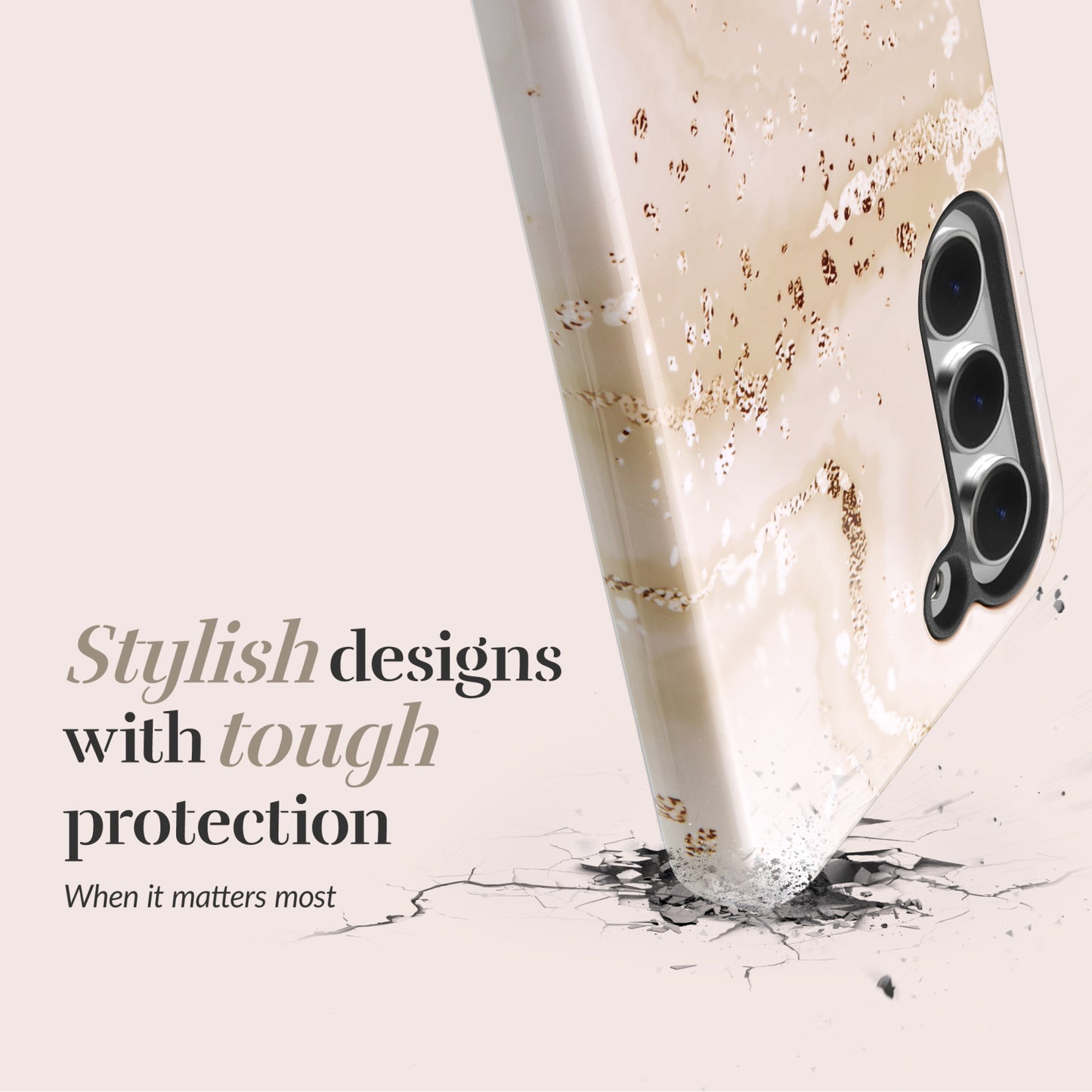 MIO Gold Marble Magsafe Compatible for Samsung S24+ 5G