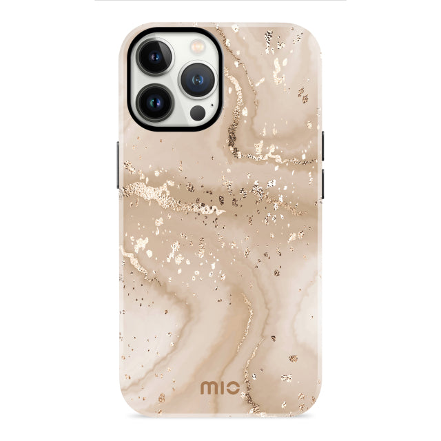 MIO Gold Marble MagSafe Kompatibel für iPhone 13 Pro