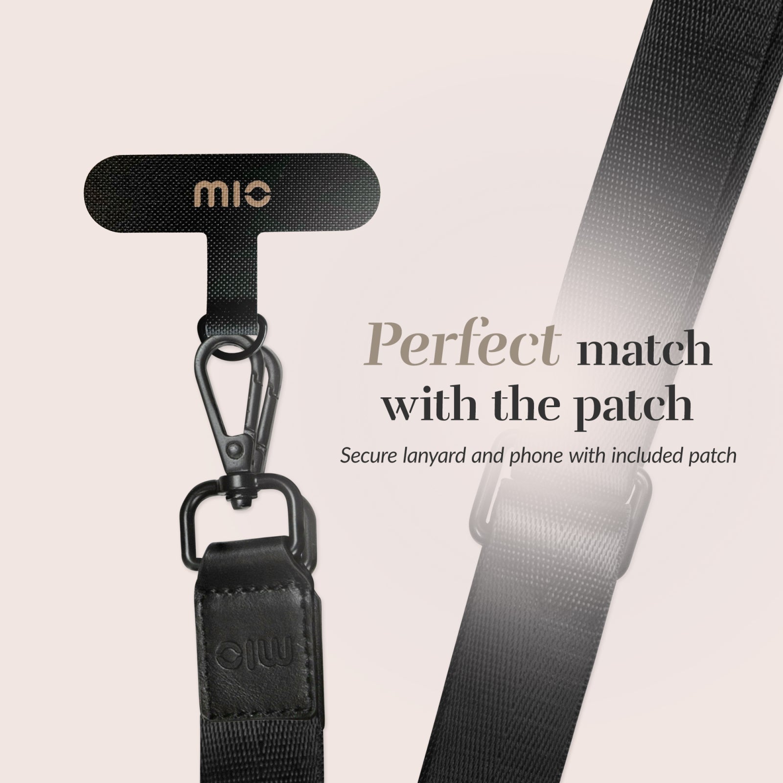 MIO Lanyard Black