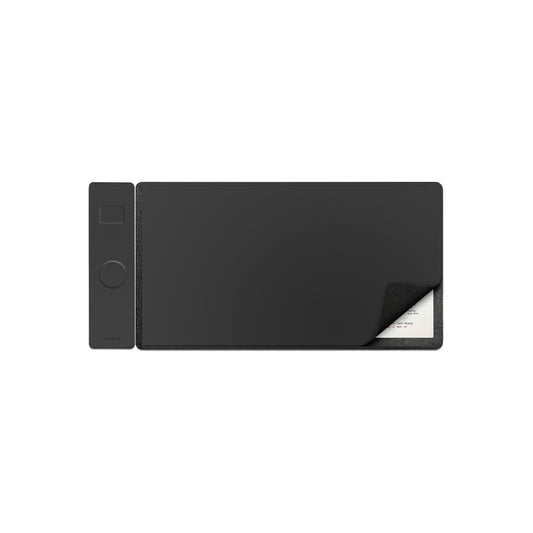 Mobilize PU Leather Desk Mat with Magnetic Wireless Charger 15W Black