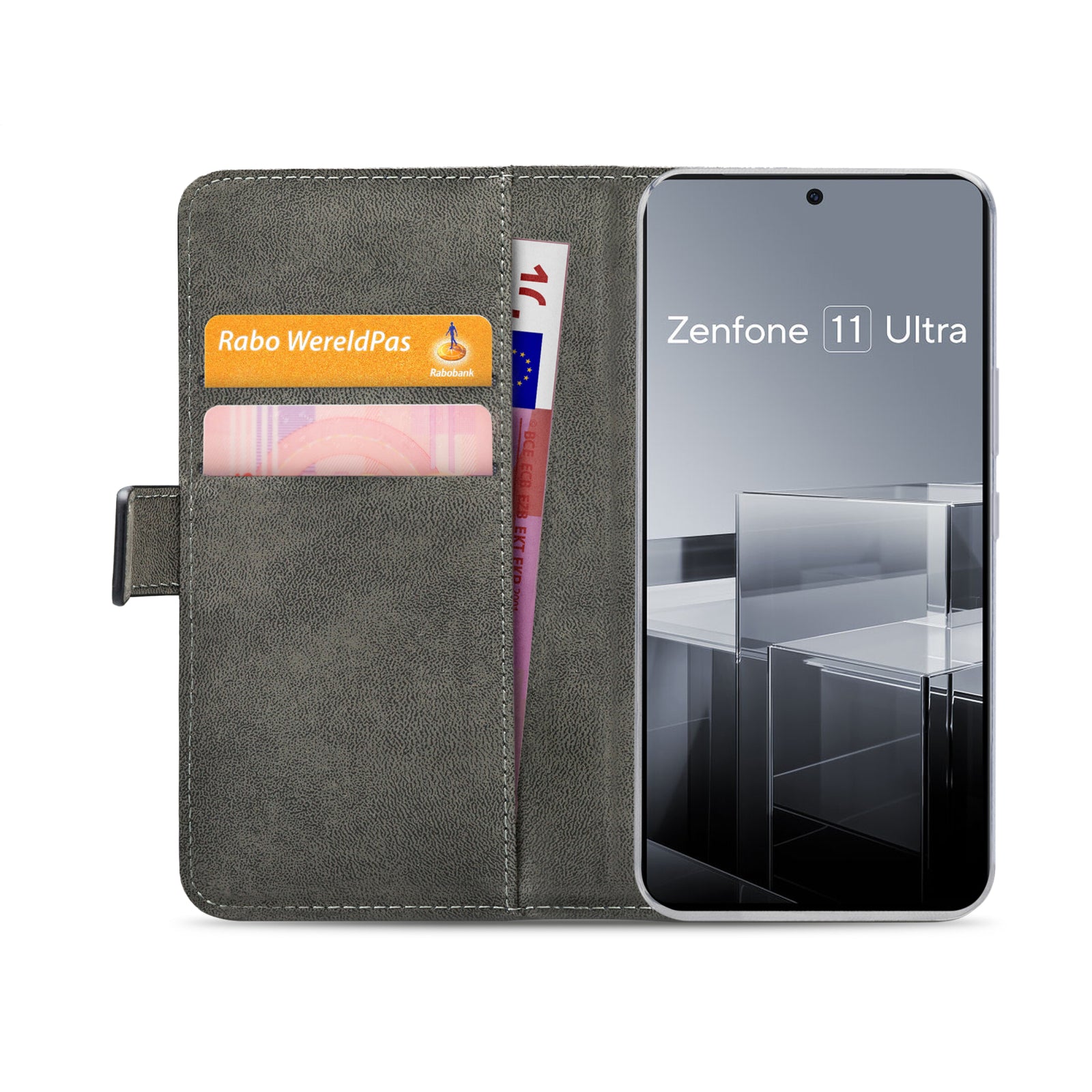Mobilize Classic Gelly Wallet Book Case ASUS ZenFone 11 Ultra Black