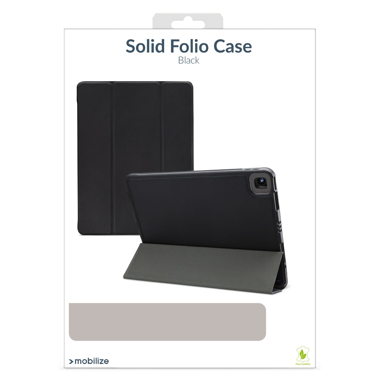 Mobilize Solid Folio Case for Apple iPad Pro 11 (2024/2025) Black