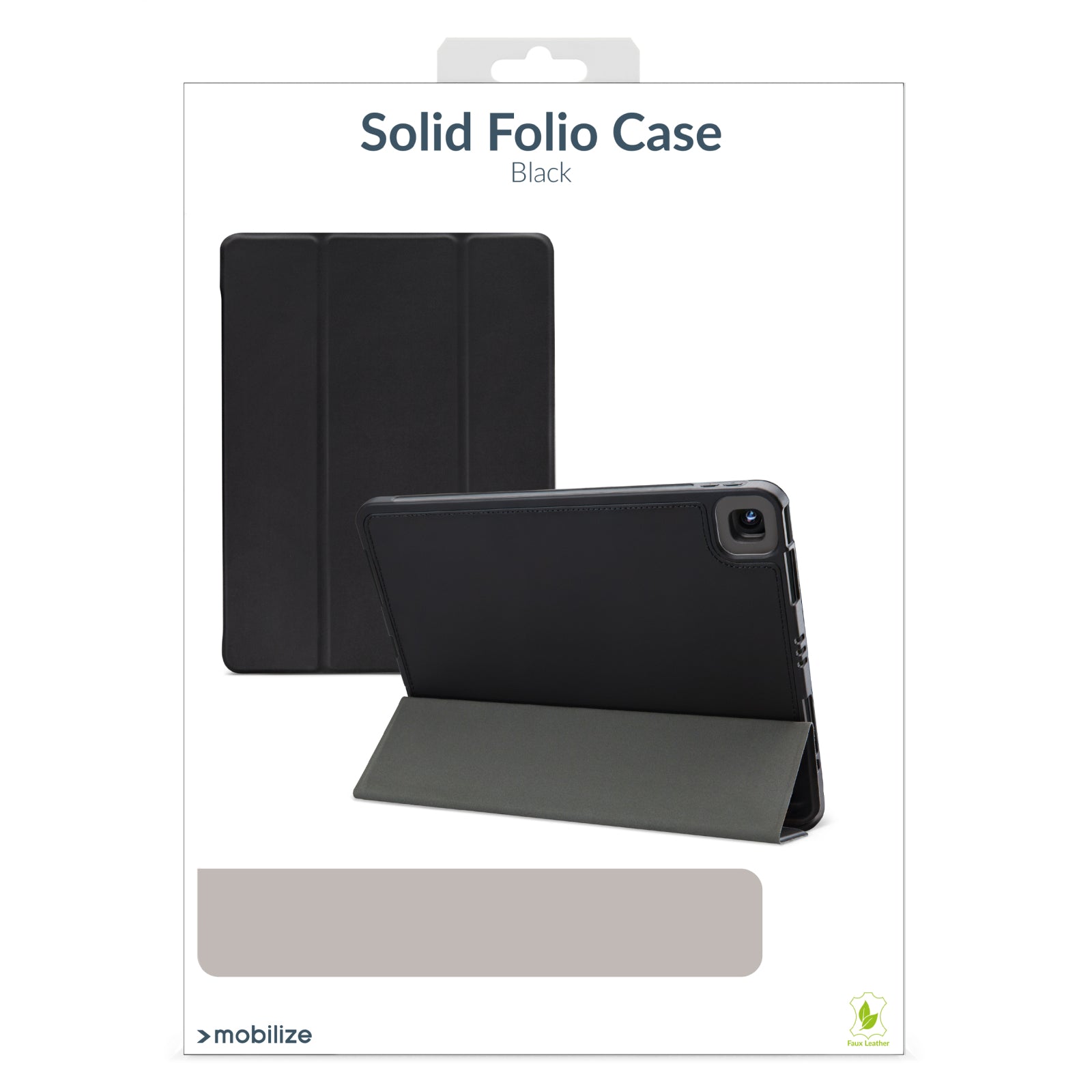 Mobilize Solid Folio Case for Apple iPad Pro 11 (2024/2025) Black