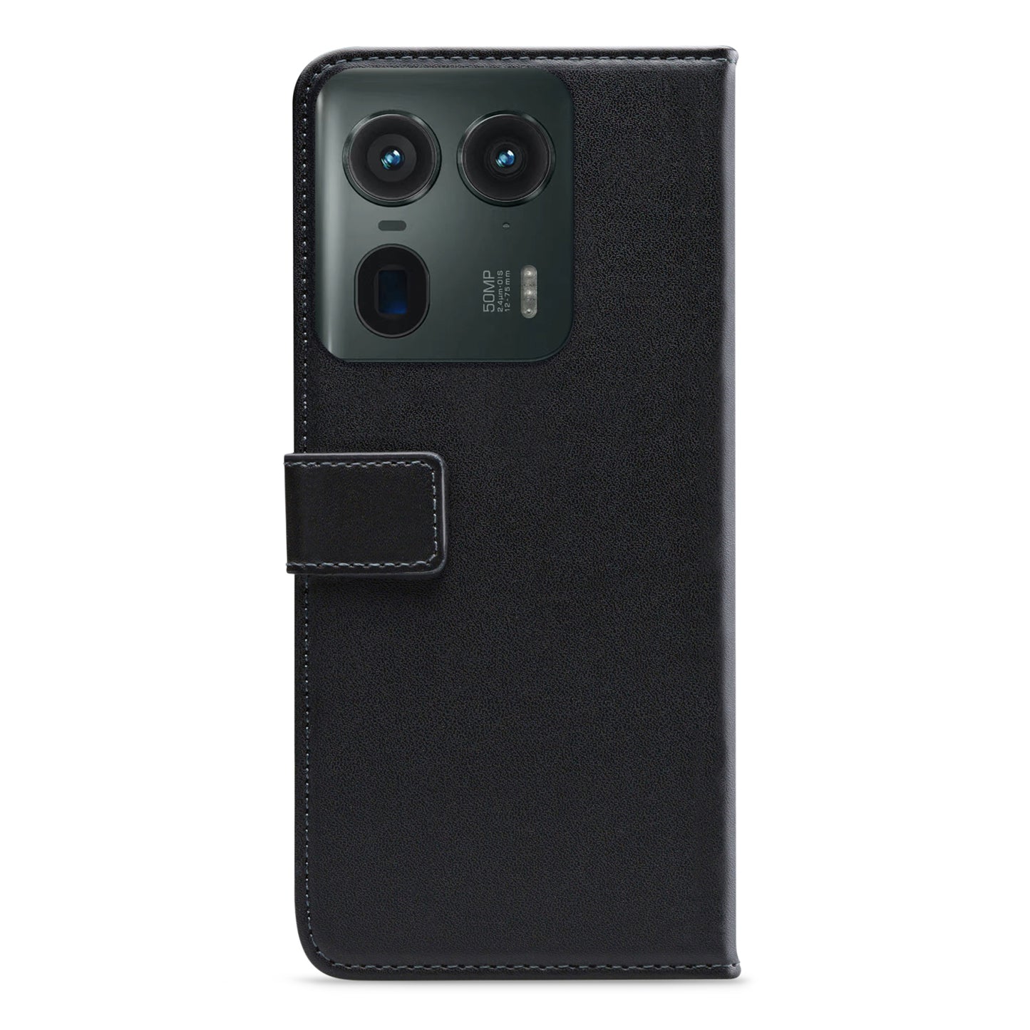 Mobilize Classic Gelly Wallet Book Case Motorola Edge 50 Ultra Black