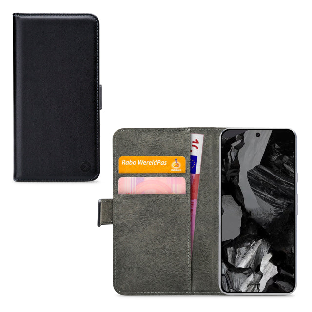 Mobilize Classic Gelly Wallet Book Case Google Pixel 8a Schwarz