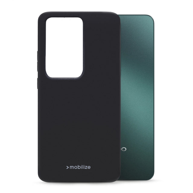 Mobilize Housse Gel Caoutchouc OPPO Reno11 F 5G Noir Mat