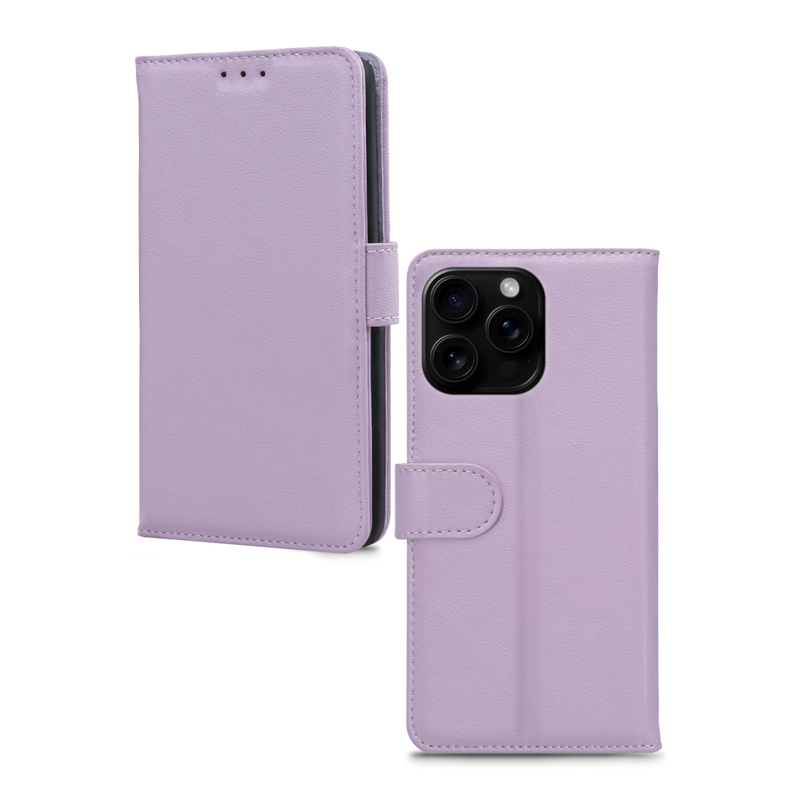 Mobilize Premium Gelly Wallet Book Case Apple iPhone 16 Pro Max Purple