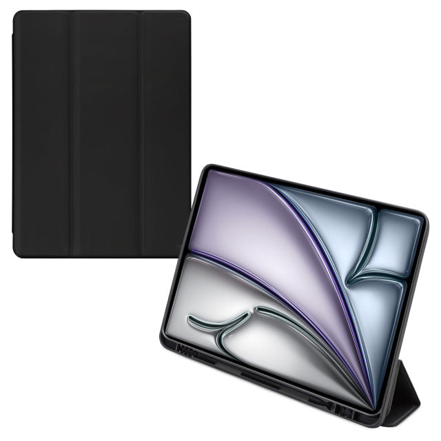 Mobilize Solid Folio Case for Apple iPad Air 13 (2024/2025/2026) Black