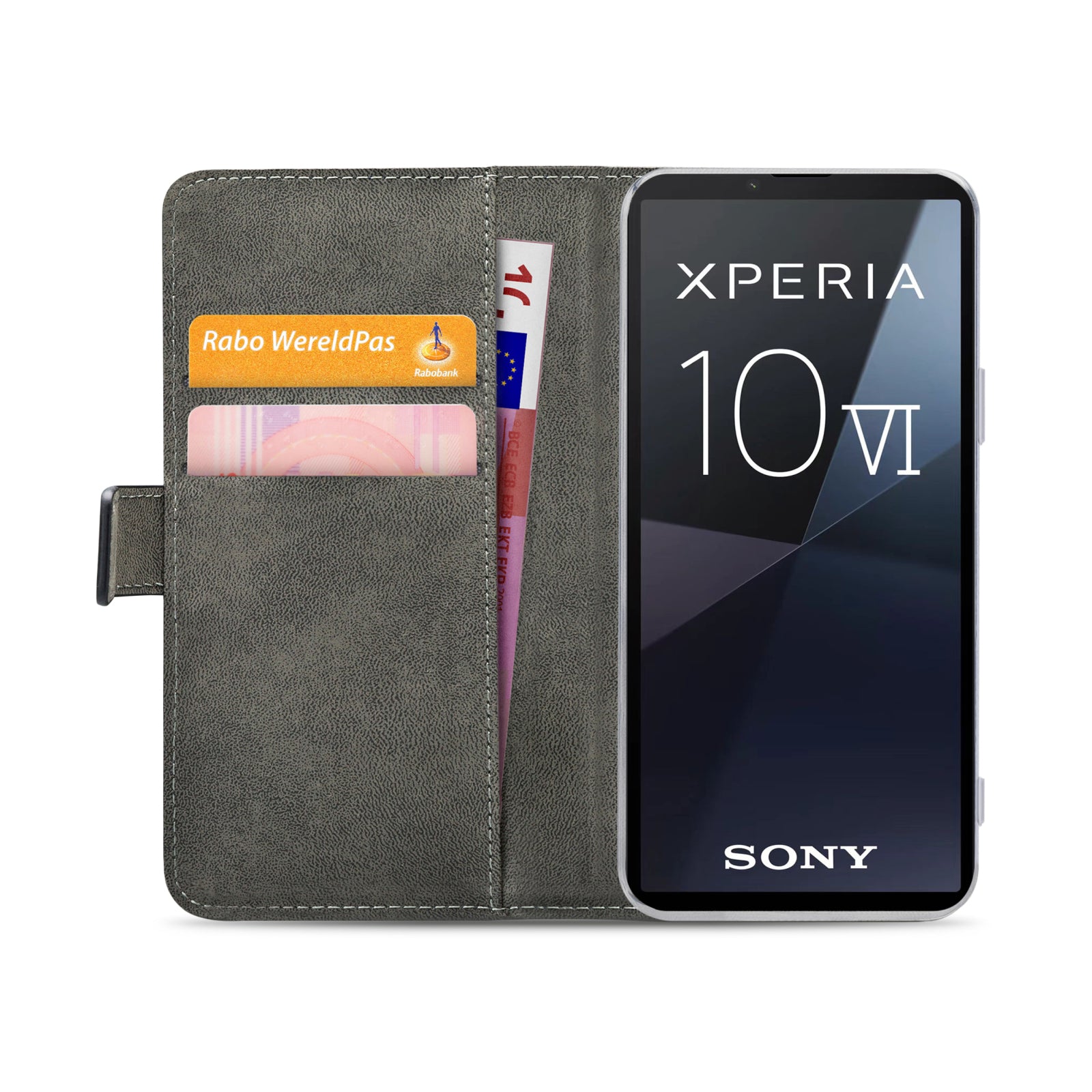 Mobilize Classic Gelly Wallet Book Case Sony Xperia 10 VI Black