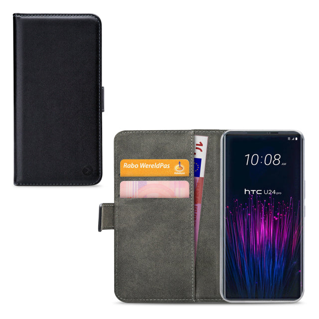Mobilize Classic Gelly Wallet Book Case HTC U24 Pro Black