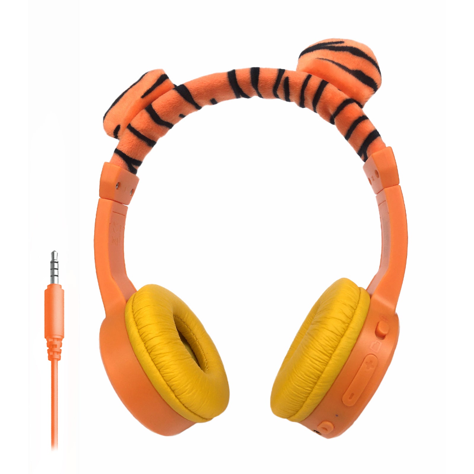 Mobilize Wireless/Wired Over Ear Kids Headphone 85dB Tiger