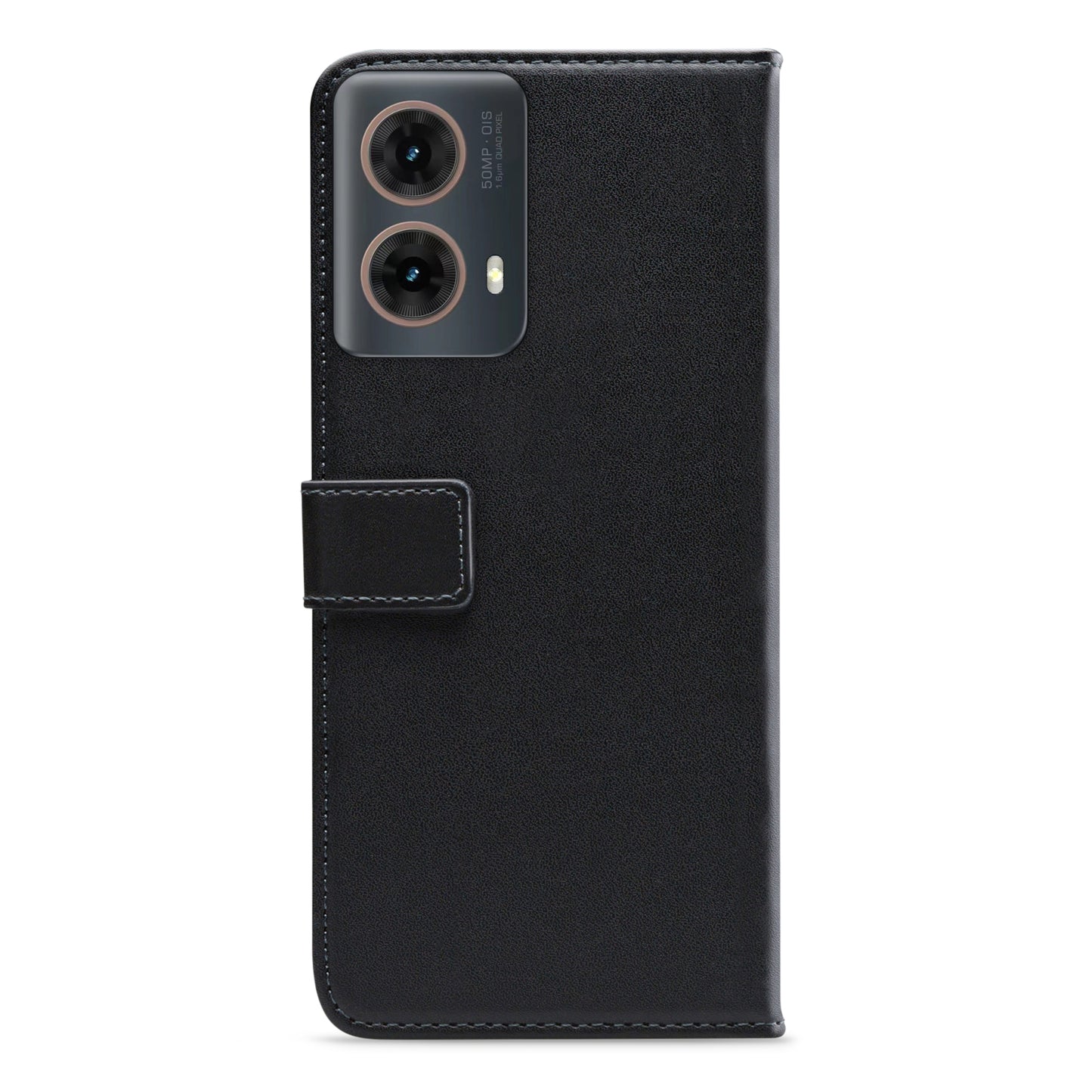 Mobilize Classic Gelly Wallet Book Case Motorola Moto G85 Black