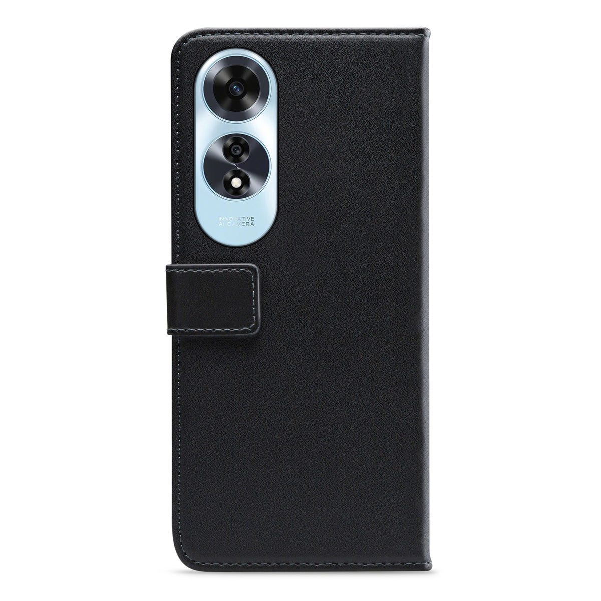 Mobilize Classic Gelly Wallet Book Case OPPO A60 Black