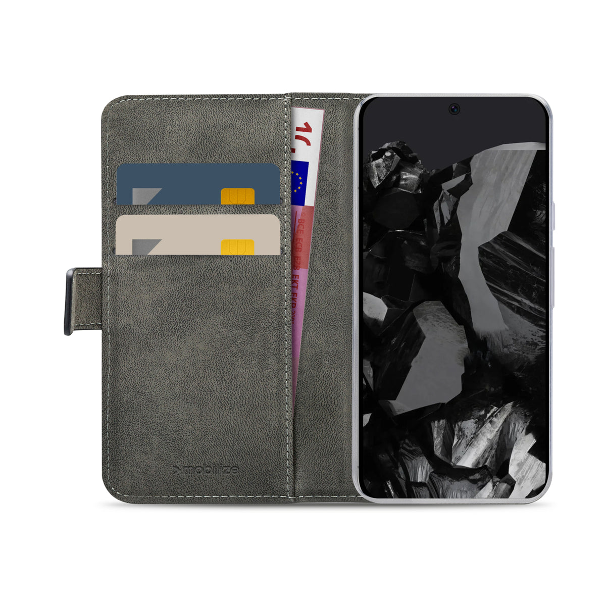 Mobilize Classic Gelly Wallet Book Case Google Pixel 9/9 Pro Black