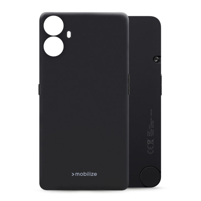 Mobilize Rubber Gelly Case Nothing CMF Phone 1 Matt Black