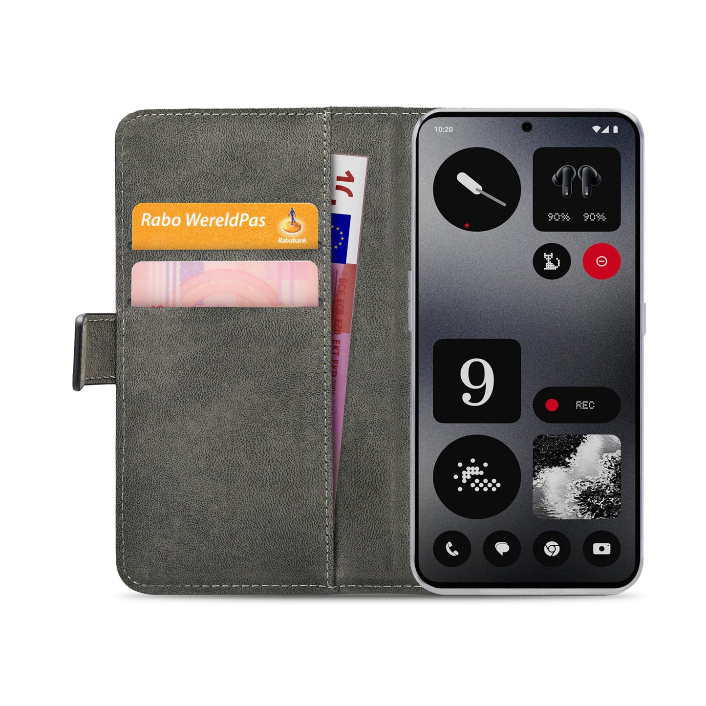 Mobilize Classic Gelly Wallet Book Case Nothing CMF Phone 1 Black